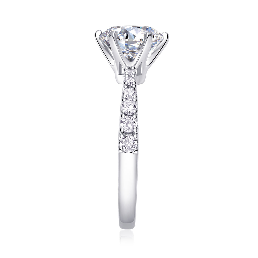 Round brilliant diamond cut | Moissanite Stone