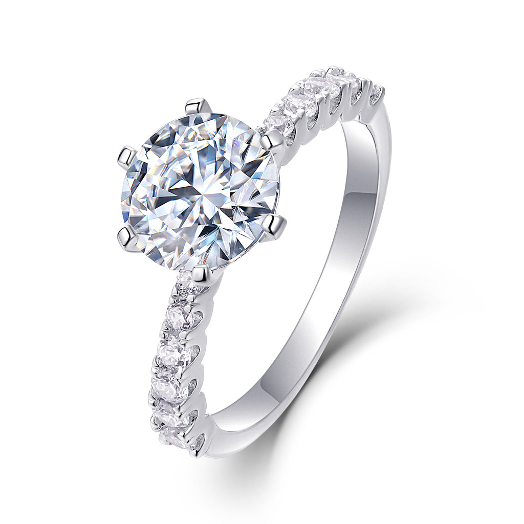 Round brilliant diamond cut | Moissanite Stone