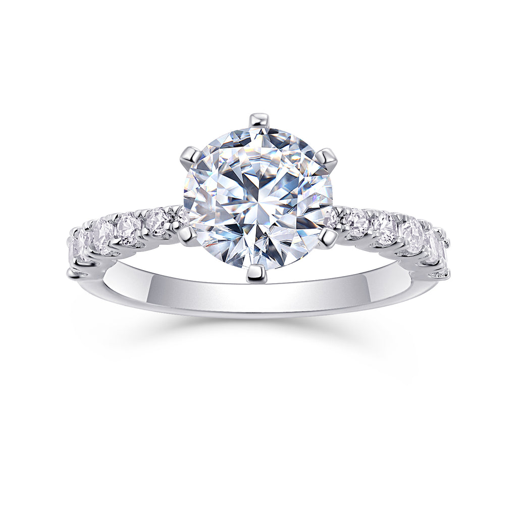Round brilliant diamond cut | Moissanite Stone