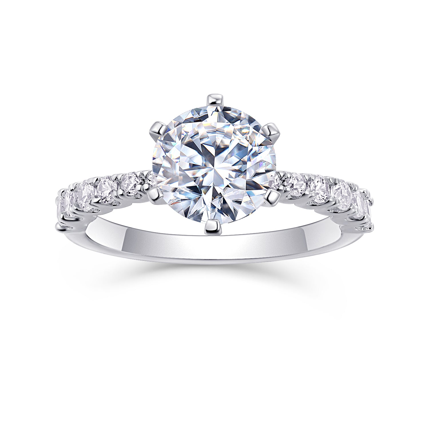 Round brilliant diamond cut | Moissanite Stone