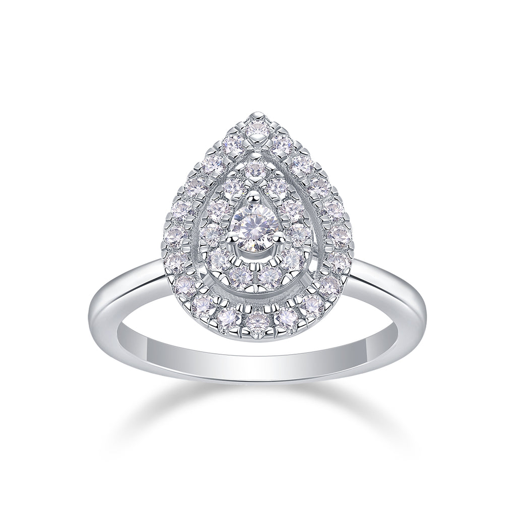 Round cut Moissanite stone