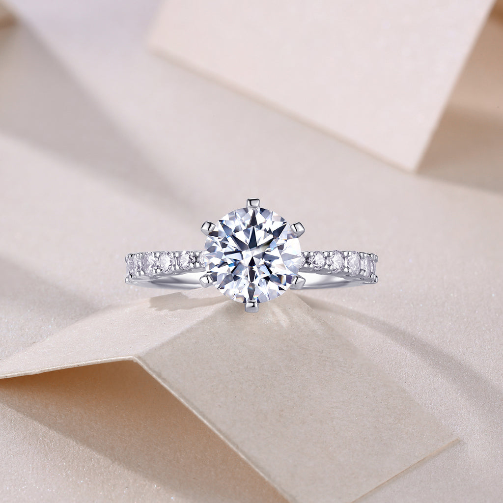 Round brilliant diamond cut | Moissanite Stone