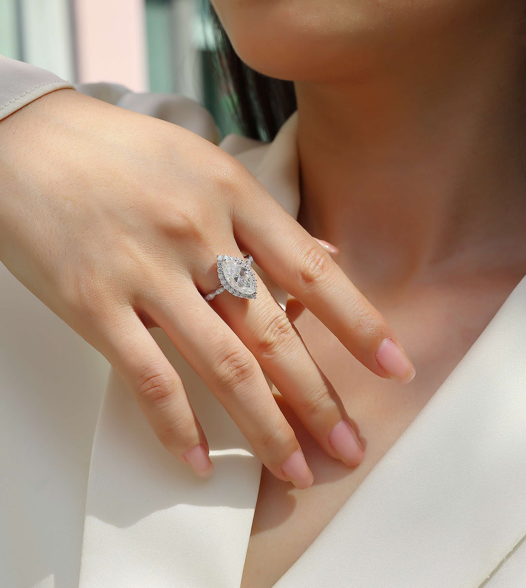 Marquise cut | Moissanite