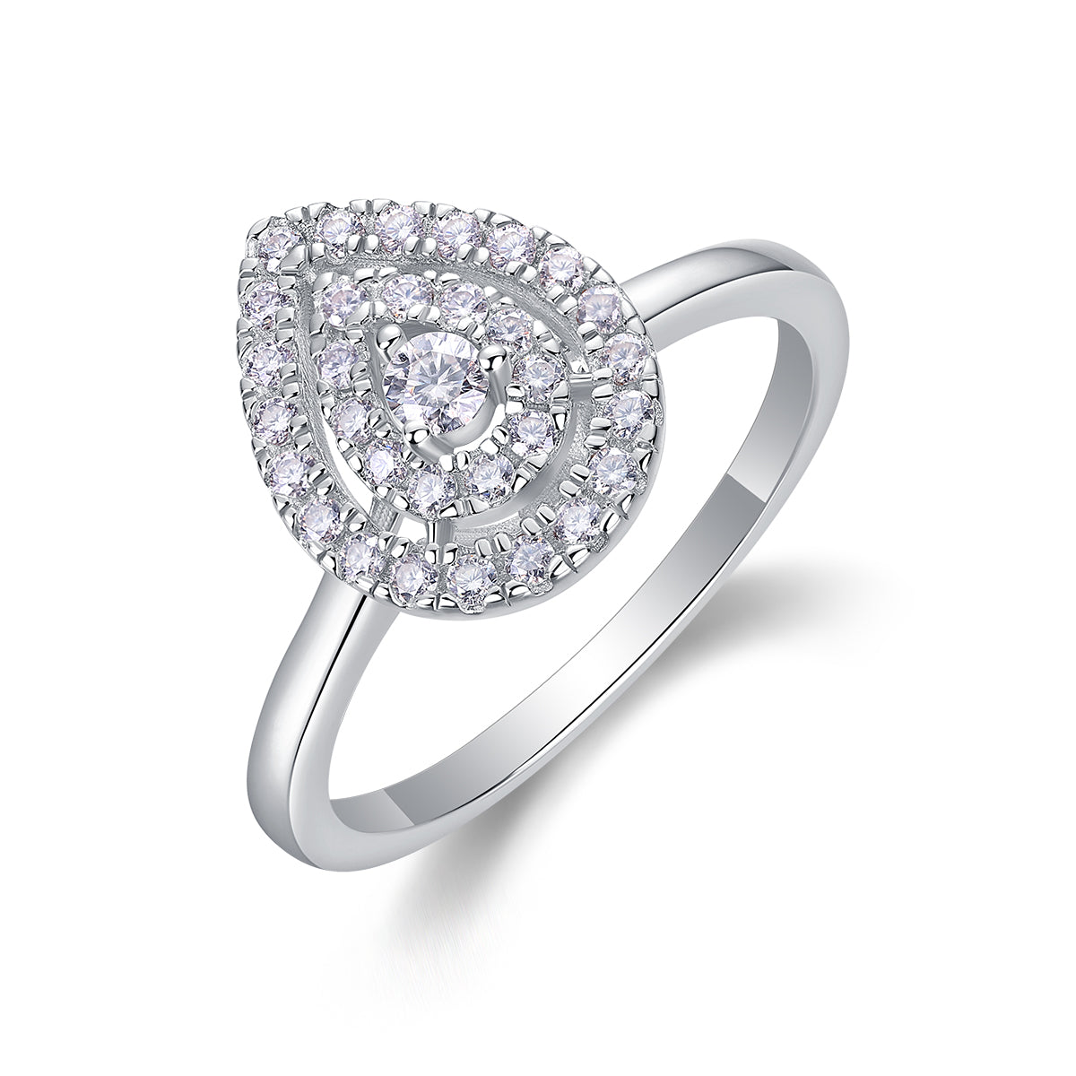 Round cut Moissanite stone