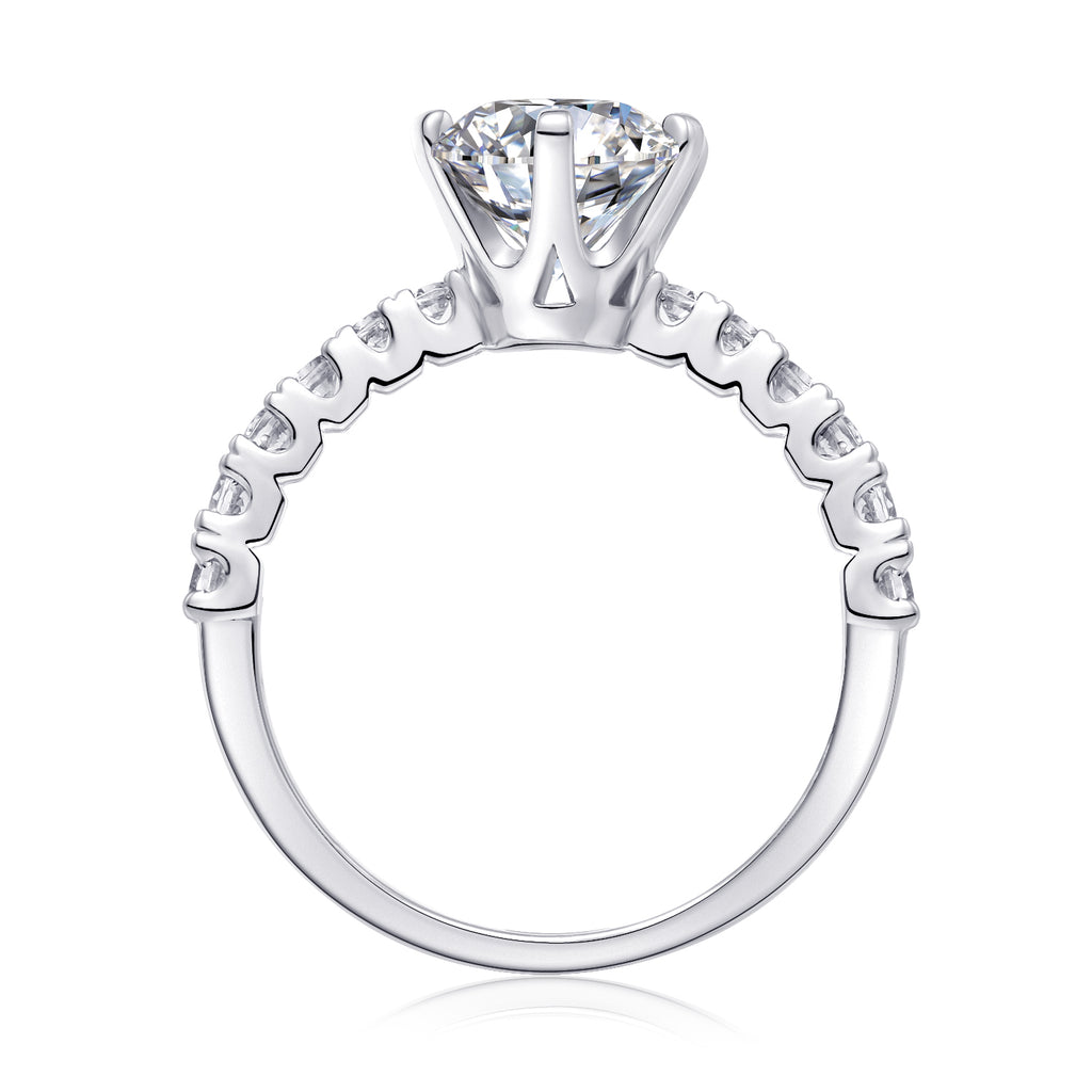 Round brilliant diamond cut | Moissanite Stone