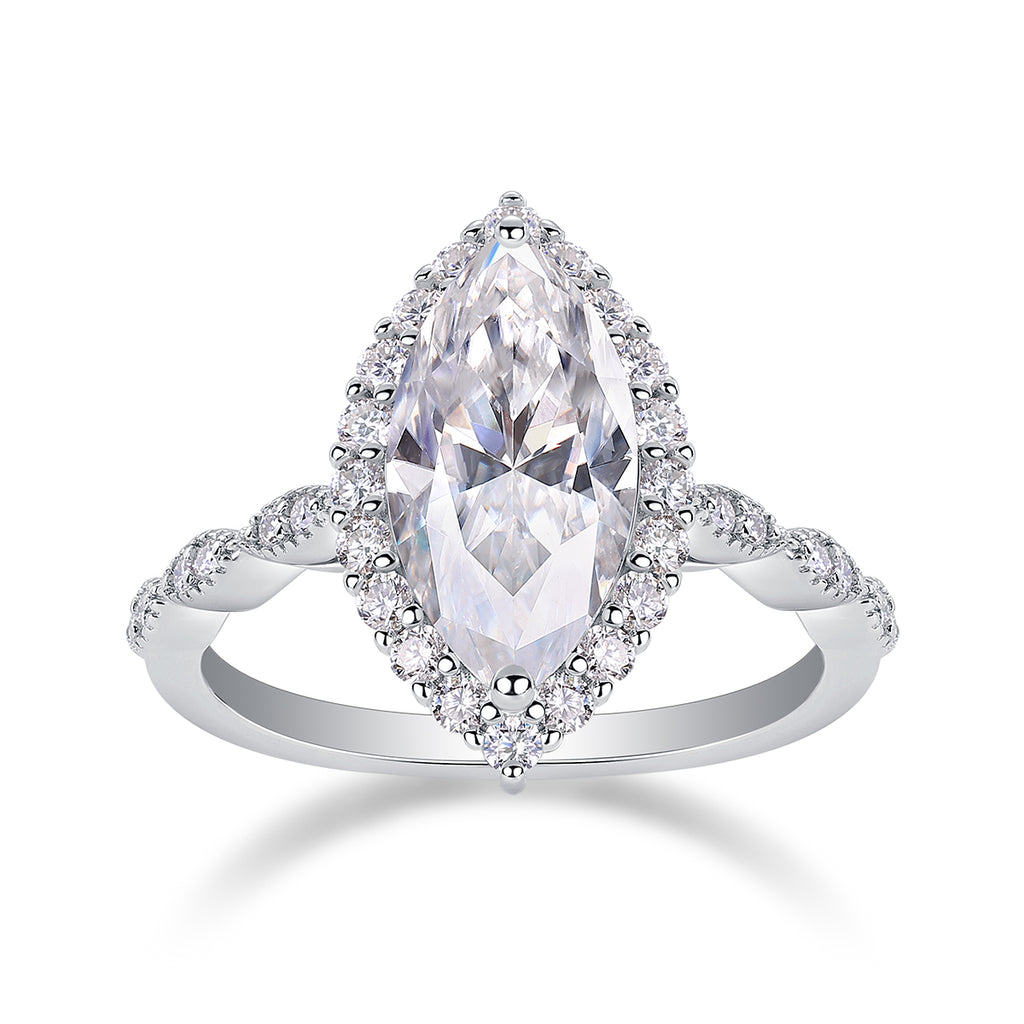 Marquise cut | Moissanite